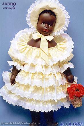 j.a.bro's artist colored toddler-girl type 1ak ©1986