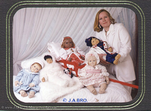 J.A.BRO with "International Kids" artist dolls
